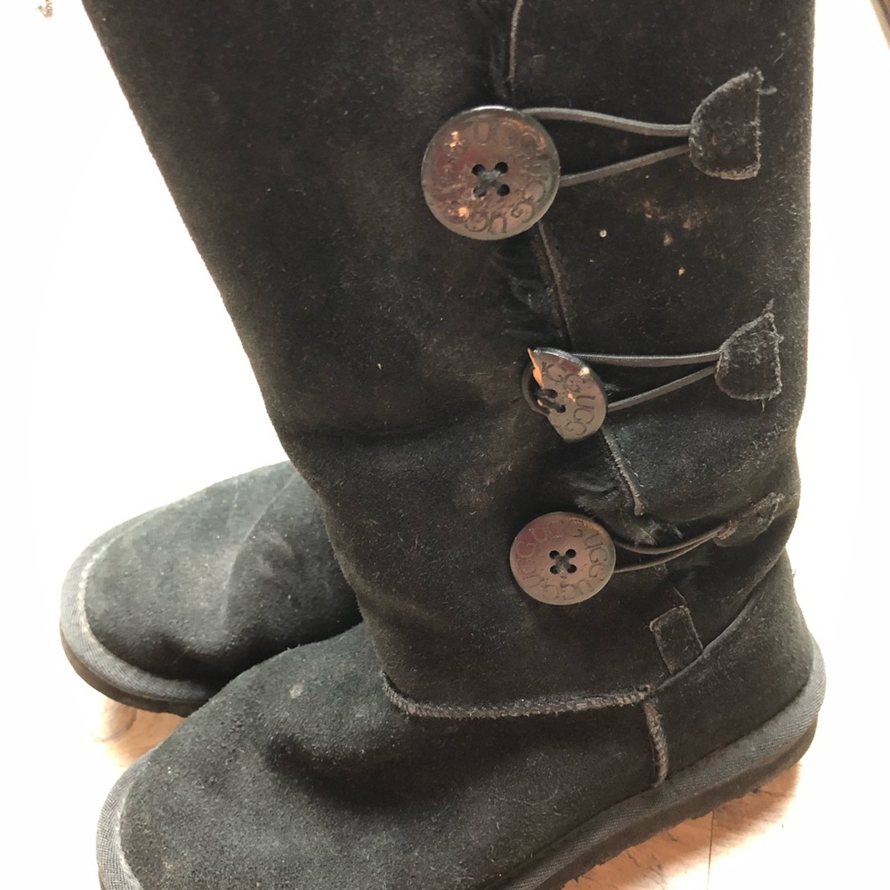 Ugg Bailey Button Triplet Black Boots - image 3